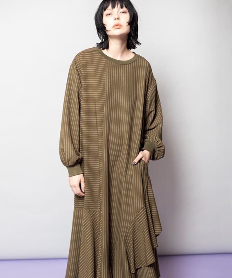 ヘビー裏毛ロングワンピース | スピック＆スパン(Spick and Span