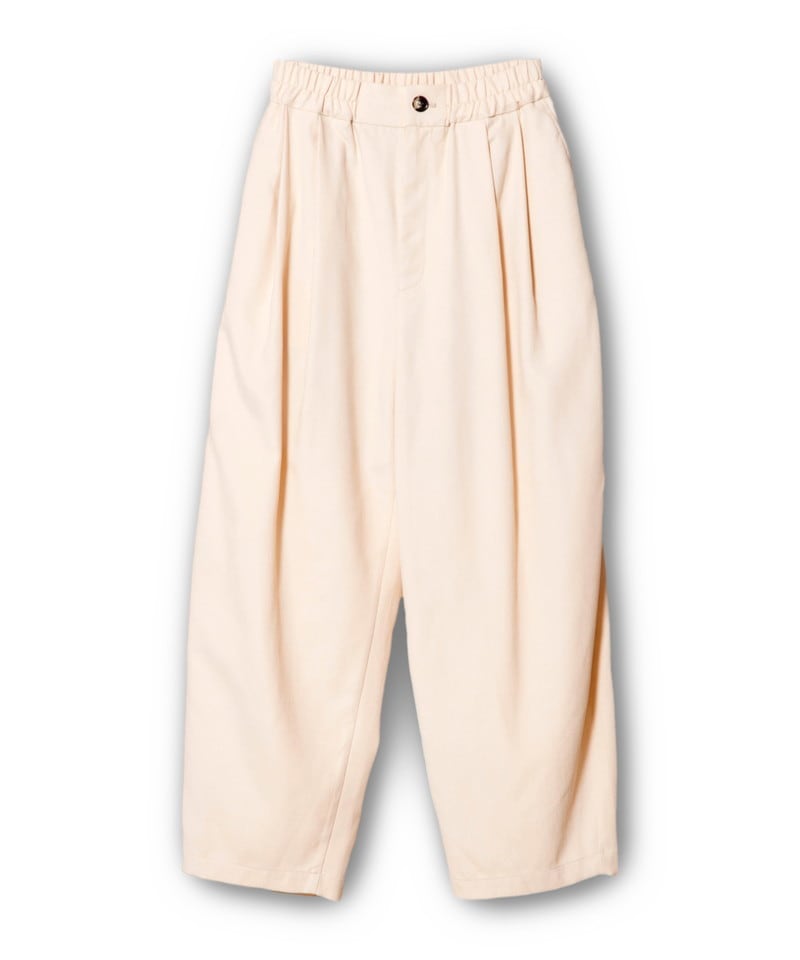 タックカーブパンツ／オズモーシス（OSMOSIS） タックカーブパンツ