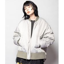 オズモーシス(OSMOSIS)のギャザージップブルゾン