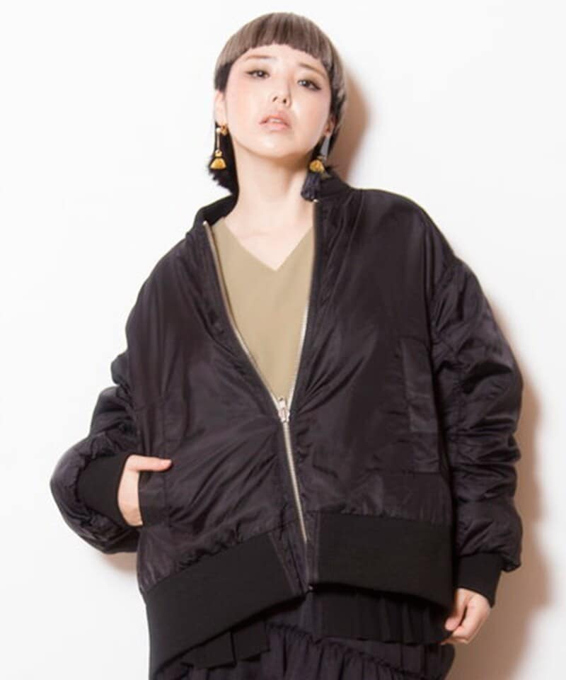 リバーシブル〉ボアZIPブルゾン | アダムエロペ(ADAM ET ROPE