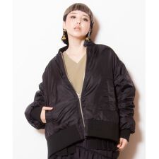 オズモーシス(OSMOSIS)のギャザージップブルゾン