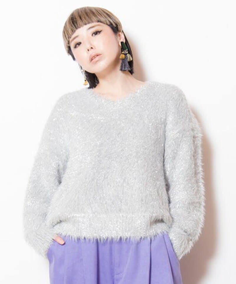 ドロスト切替ニットプルオーバー | オズモーシス(OSMOSIS) | マルイ