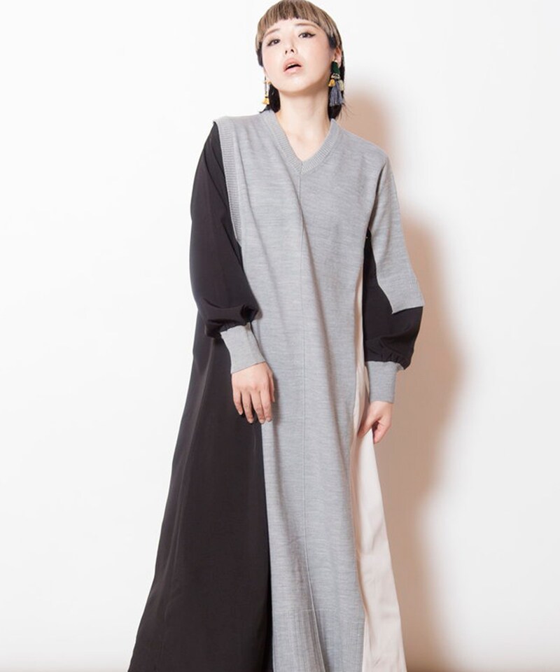 配色切り替えポロシャツワンピース | ジル バイ ジル