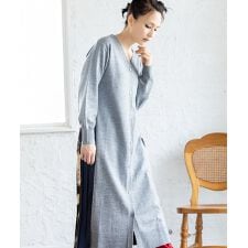 2WAYバックプリーツニットカーディガン