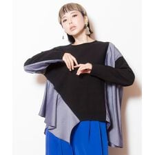 オズモーシス(OSMOSIS)のアシンメトリー切替フレアープルオーバー