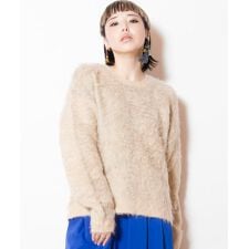 オズモーシス(OSMOSIS)のリバーシブル起毛ニットプルオーバー