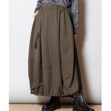 レースプリーツ切替スカート