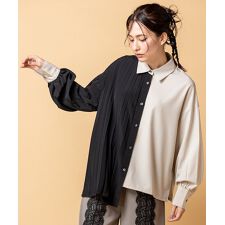 アシンメトリープリーツブラウス | オズモーシス(OSMOSIS) | マルイ 
