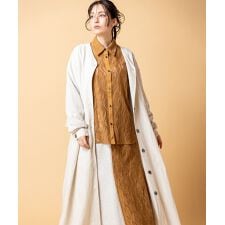 バックギャザーライトコート