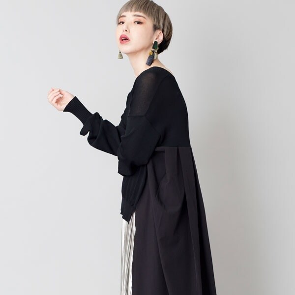 バックタックニットプルオーバー | オズモーシス(OSMOSIS) | マルイ