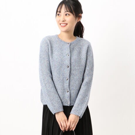 Wq14 Cardigan ラメカーディガン トゥービーバイアニエスベー To B By Agnes B ファッション通販 マルイウェブチャネル Ca000 271 71 01