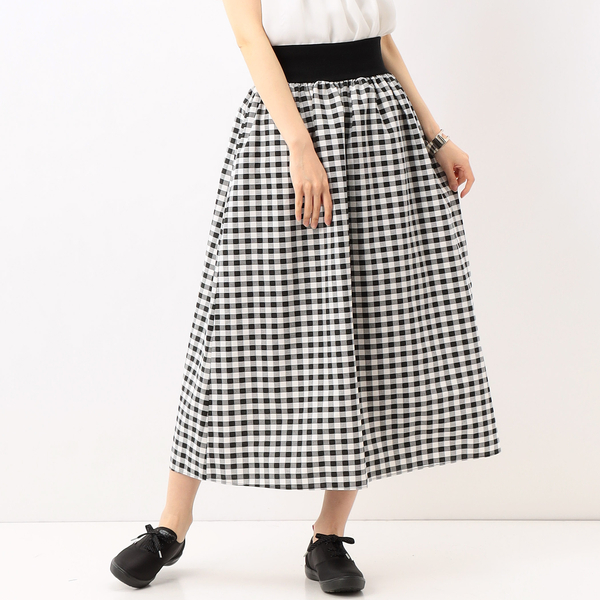 アニエスベー、ヴィシーチェックロングスカート2色セット - blog.knak.jp