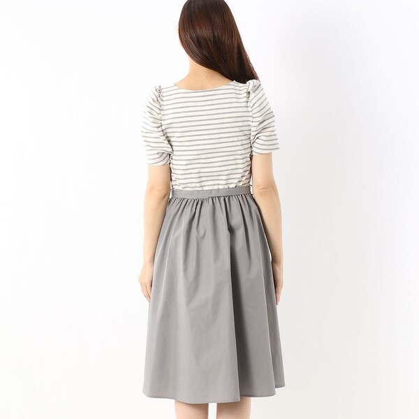 美品　To b. by agnes b. バスクボーダーコンボ ワンピース WS73 DRESS バスクボーダーコンボ ワンピース | トゥービーバイ