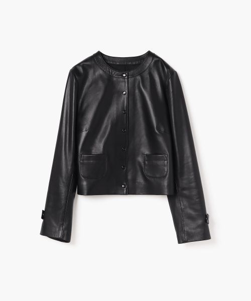 faux leather oversize ブルゾン　SLY 楽天市場】FAUX LEATHER ZIP UP ブルゾン SLY スライ ジャケット