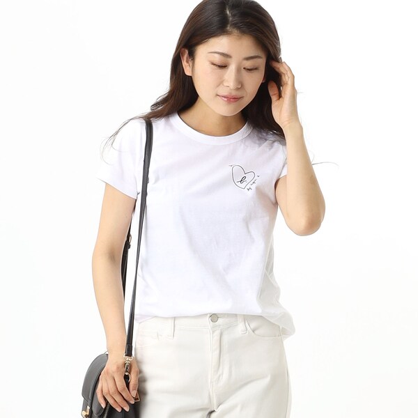 WEB限定 W984 TS To b. ハートロゴTシャツ | トゥービーバイ
