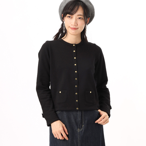 WU73 CARDIGAN トラディッショナルブラッシュドカーディガン