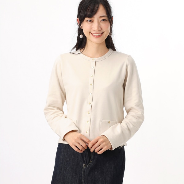 WU73 CARDIGAN トラディッショナルブラッシュドカーディガン