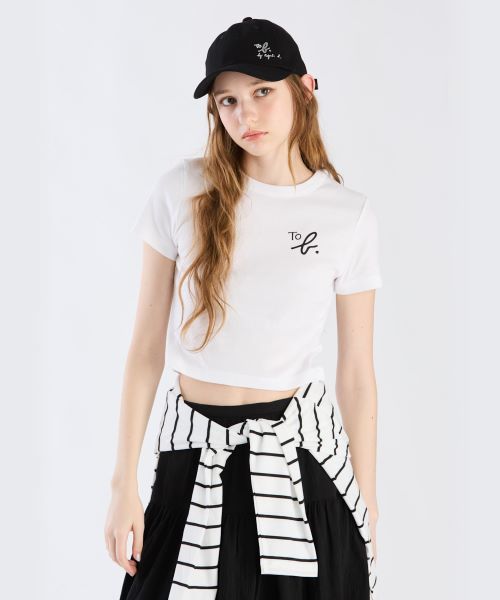 Agnes b（アニエスベー）半袖ロゴ入りTシャツ 2色 2枚大特価 agnes b レディース LOGO Tシャツ アニエスベー 半袖T