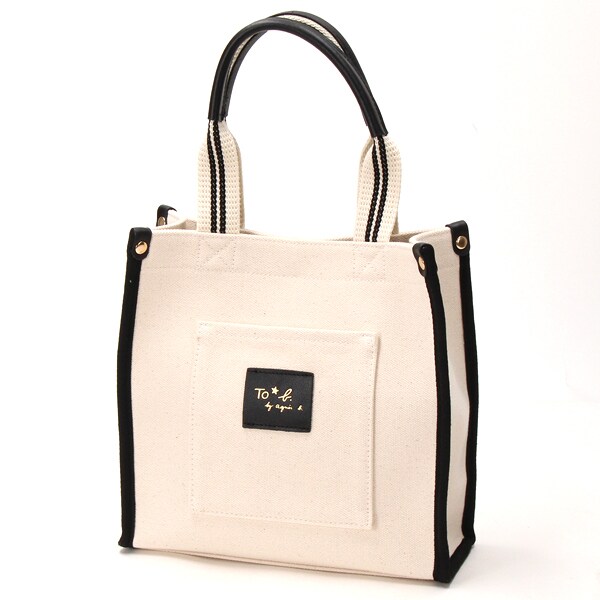 国内即発【agnes b.】WV97 SAC レザーネームミニトートバッグ アニエスベー】To b. by！ レザーネームミニトートバッグ (Agnes