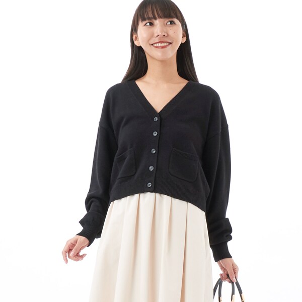 コットンVネックカーディガン | トゥービーバイアニエスベー(To