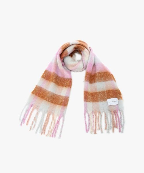 チェックワイドマフラー | トゥービーバイアニエスベー(To b. by agnes