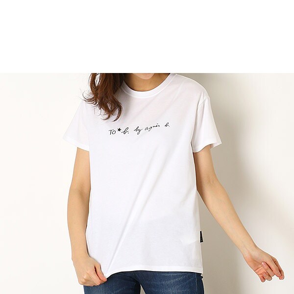 購入安いアニエスベー Tシャツ Tシャツ(半袖/袖なし)