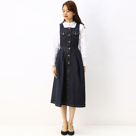 WG51 JUPE デニムジャンパースカート | トゥービーバイアニエスベー(To  