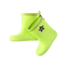 星ワッペン付きレインブーツ