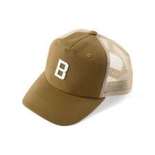 イニシャルメッシュキャップ