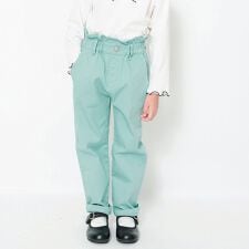 ブランシェス(branshes)の【マカロンパンツ】テーパードシルエットロングパンツ