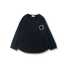 【ロイヤルコットン100％】フロッキーロゴ長袖Tシャツ