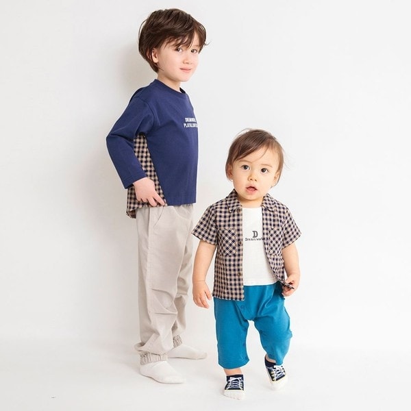 familiar　ギンガムチェックロンパース 80サイズ ギンガムチェック ロンパース」の人気商品一覧 | 安い商品を通販