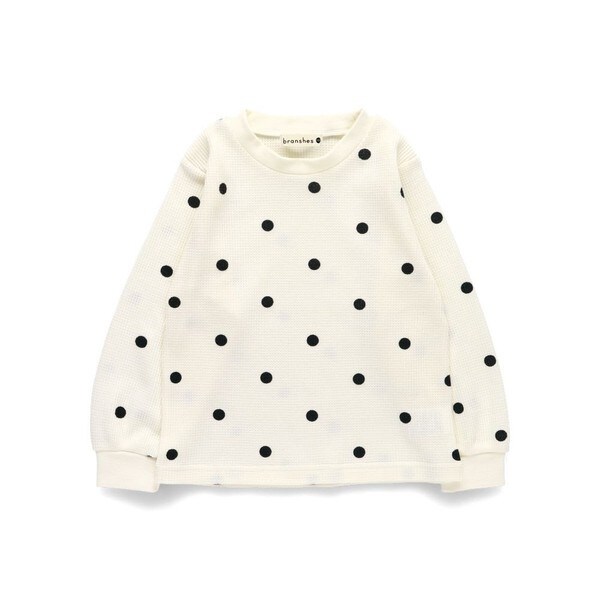 【ブランシェスmini】ワッフル長袖Tシャツ