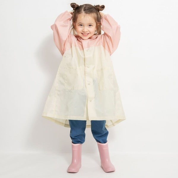 [ミキハウス ホットビスケッツ] レインコート 70-3813-383 S ピンク ミキハウス ホットビスケッツ] レインコート 70-3813-383 M ピンク
