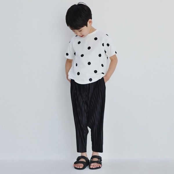 【b.+A】金子綾/ランダムプリーツパンツ