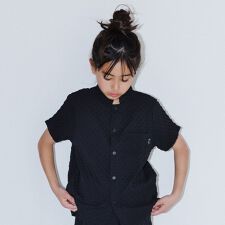 【b.+A】金子綾/ポコポコジャガードブラウス