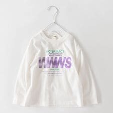 【WEB限定/DRC】アソートグラフィック長袖Tシャツ | ブランシェス(branshes)