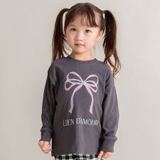 【WEB限定/DRC】アソートグラフィック長袖Tシャツ | ブランシェス(branshes)