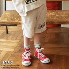 【ピーナッツ75周年】×ブランシェス　ハーフパンツ