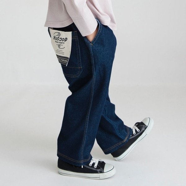 [�}���C]�y�������/�X�g���b�`�zHUGOOD PANTS/�n�O�b�h�p���c/�u�����V�F�X�ibranshes�j �l�C�r�[�u���[