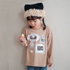 【aBity select./アビティセレクト】フードモチーフアソート長袖Tシャツ