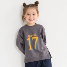 ナンバリング長袖Tシャツ　ロンT