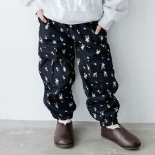 【aBity select./アビティセレクト】迷彩・小花柄カーゴロングパンツ