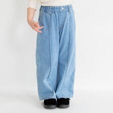ブランシェス(branshes)の【25AW】デニムワイドパンツ