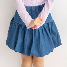 【Ou? by EDWIN】デニムバルーンスカート