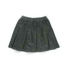 【WEB限定/DRC】プリーツ切替デニムスカート