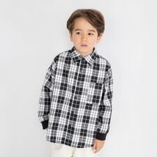 【おそろい】チェック柄シャツ