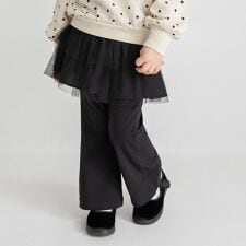 ブランシェス(branshes)のチュール付きスカッツ