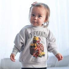 【aBity select./アビティセレクト】スイーツグラフィックアソート裏毛トレーナー