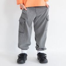 ブランシェス(branshes)の【デニム】やわらかカーゴパンツ
